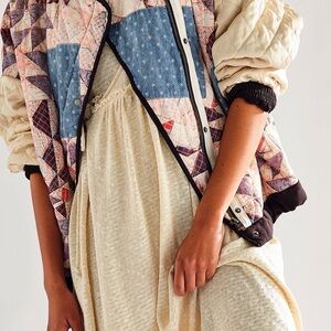 Free People Ruby Patchwork Quilted Jacket